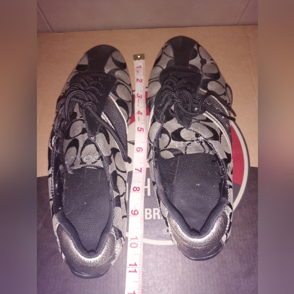 Coach Jayme Q582 Signature Sneakers Size 8M - Picture 10 of 10